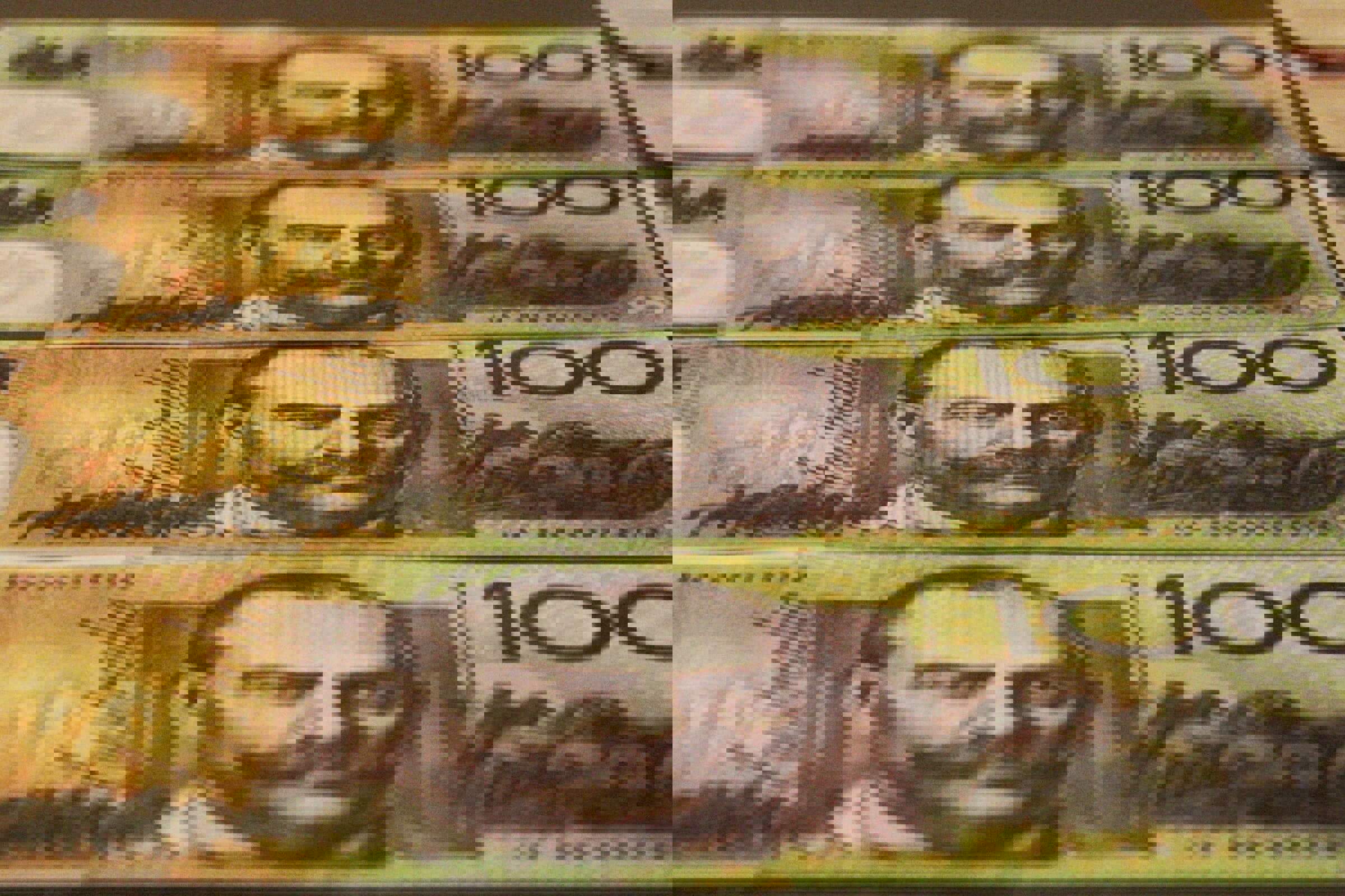 Australian $100 notes