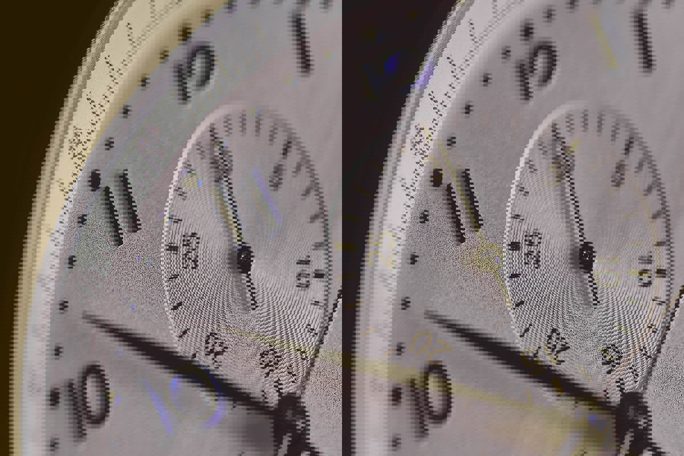 Stopwatch close up